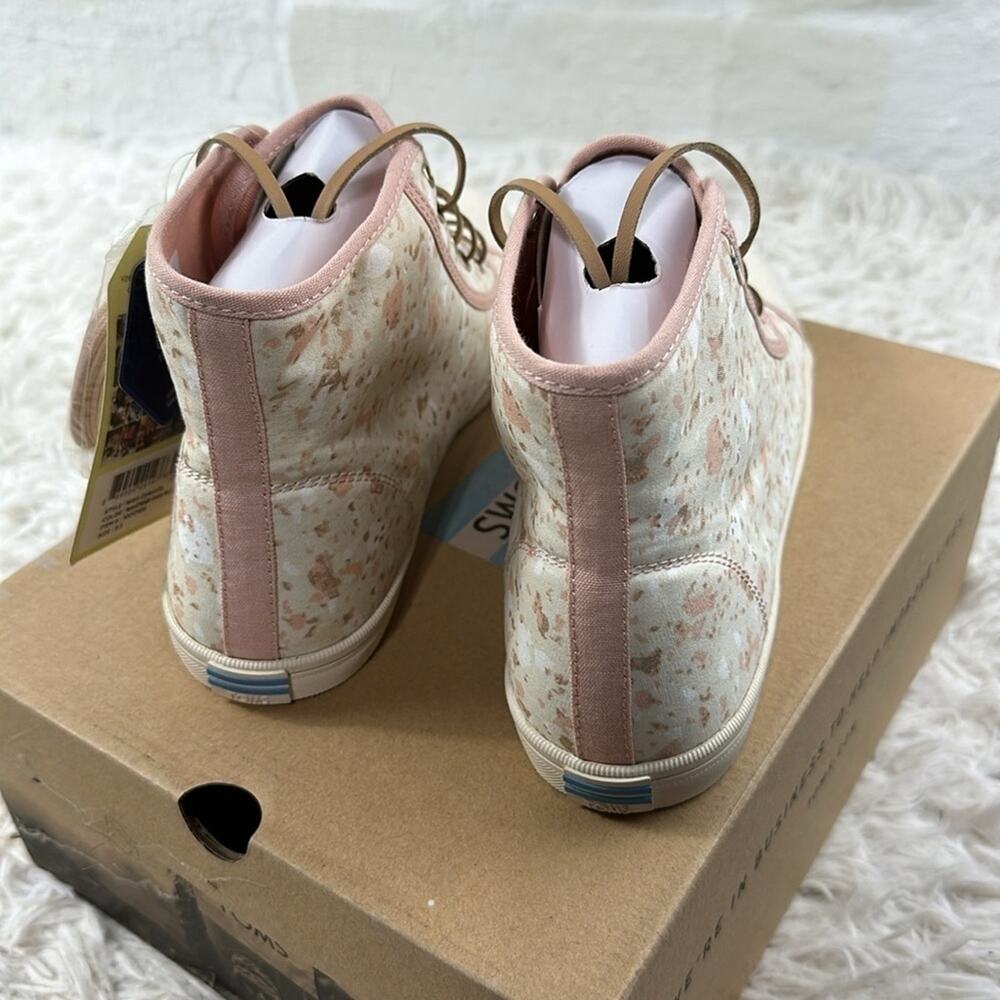 NIB Toms Camarillo Natural Metallic Granite Fleck Print - Picture 5 of 9